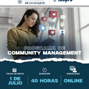 PROGRAMA DE COMMUNITY MANAGEMENT  PARA REDES SOCIALES