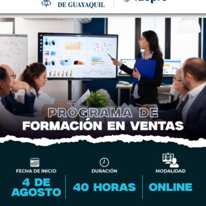 PROGRAMA DE FORMACIÓN EN VENTAS