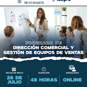 Programa de Dirección Comercial y  Gestión de Equipos de Venta