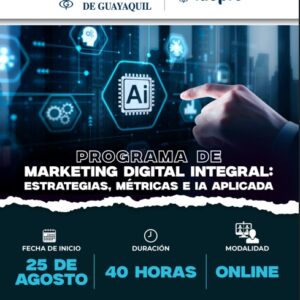 Programa de  Marketing Digital Integral: Estrategias, Métricas e IA Aplicada