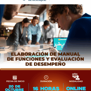 Elaboración de Manual de Funciones y Evaluación de Desempeño